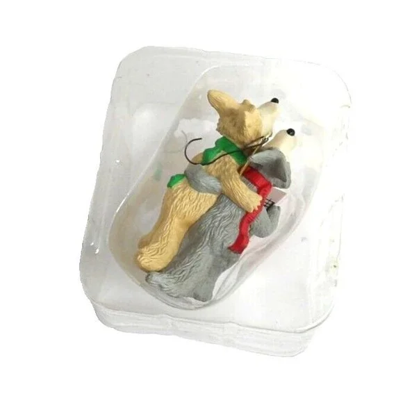 Hallmark Keepsake Christmas Tree Ornament Coyote Carols 1990 Vintage Singing - Picture 9 of 15